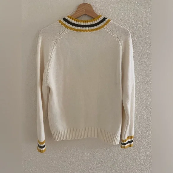 Maje Meteo Banded Stripe Sweater - Picture 3 of 5